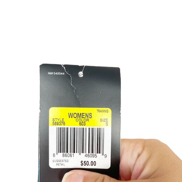 Nike Pro Hypercool Neon Coral Leggings Sz S - Picture 7 of 8